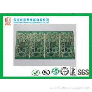 1.6mm FR-4  PCB Immersion Gold 1oz  6 layer , fr4 printed c